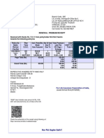 Renewal Premium Receipt: Har Pal Aapke Sath!!