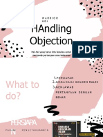 HAndling Objection