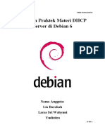 KONFIGURASI DHCP DI DEBIAN 6