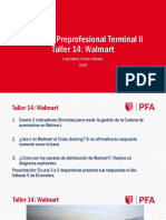 PRAPRE II - Taller 14 Walmart