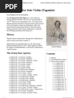 Download 24 Caprices for Solo Violin Op1 by Niccol Paganini by Matthew Thomas Halliwell SN58204107 doc pdf