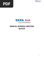 22nd AGM Notice 2022