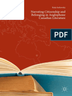 Katja Sarkowsky - Narrating Citizenship and Belonging in Anglophone Canadian Literature-Springer International Publishing - Palgrave Macmillan (2018)