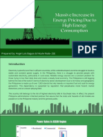 Massive Increase in Energy Pricing Due To High Energy Consumption