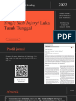 Journal Reading Single Stab Injury