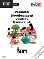 Personal Development: Quarter 2 Module 9-16