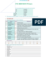 Unit 8: New Ways To Learn: I. Phonetics