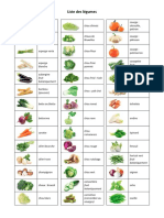 Liste Des Légumes Et Herbes Aromatiques