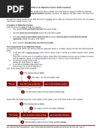 Adjective Clause Theory and Exercises