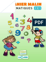 Fiche Pedagogique - Le Cahier Malin Mathematiques Ce1
