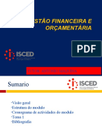 Palestra Gestao Financeira e Orcamentaria