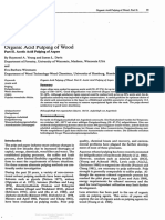 Organic Acid Pulping of Wood - Part II. Acetic Acid Pulping of Aspen