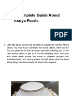 A Complete Guide About Akoya Pearls