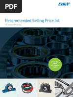 SKF Latest Price List 2021