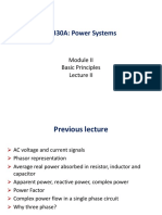 EE330A: Power Systems: Basic Principles