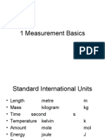 1 Measurement Basics