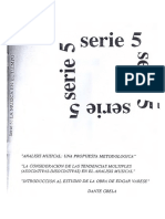Serie 5 - Dante Grela - Analisis Musical Una Propuesta Metodologica