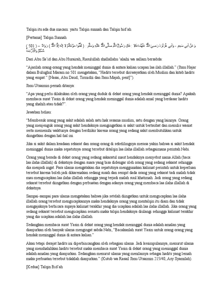 talqin-itu-ada-dua-macam-pdf