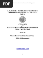 LNMI MBA Syllabus 2020 Final