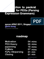 Introduction To PEG (Parsing Expression Grammar) in Python
