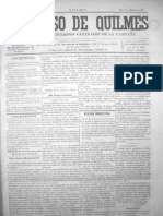 EL PROGRESO DE QUILMES 26 Domingo 26 de Octubre de 1873