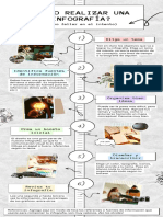 Infografía de Proceso Notas de Papel Resaltado Blanco