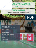 Trabajo Final - Vivero Escolar