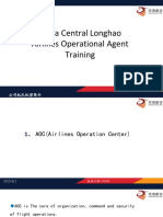 China Central Longhao Airlines Operational Agent Training Courseware