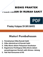 9 Etika Bisnis Dalm Praktek Di RS