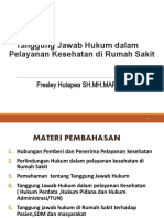 10 TANGGUNG JAWAB HUKUM DI RUMAH SAKIT  Final