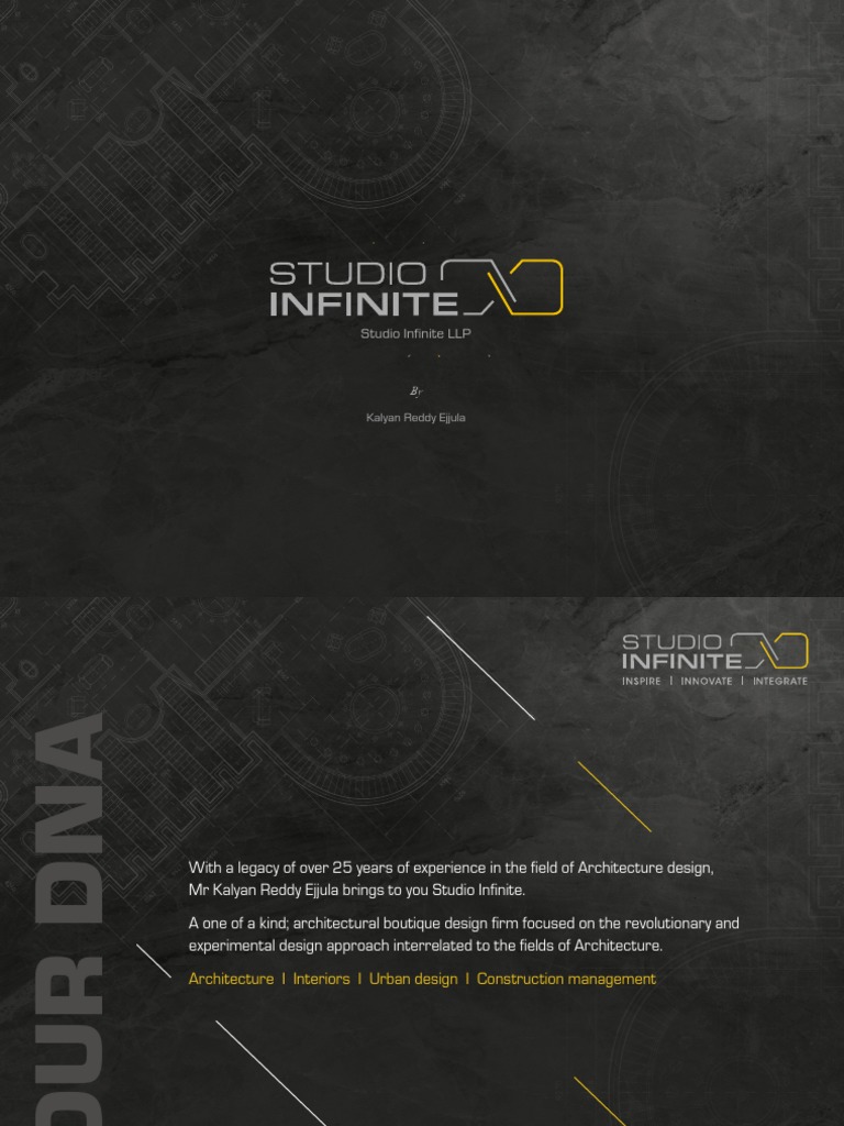 Studio Infinite: Innovative Architecture in Hyderabad | PDF | Design ...