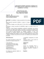 Informe Quimica Orgánica General 8