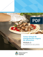 Curso de manipulación segura de alimentos módulo 2