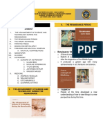 Lesson 7 - B STS 100 - Science and Technology During Renaissance