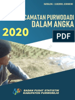 Kecamatan Purwodadi Dalam Angka 2020