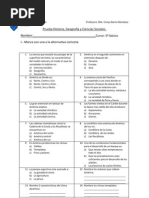 Download prueba historia 5 by Cintya Barria SN58208262 doc pdf