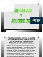 acuerdos 200 y 261