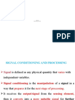 Chapter Four Signal Conditioning and Processing