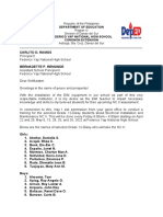 Request Letter For Training NC 2 Eim