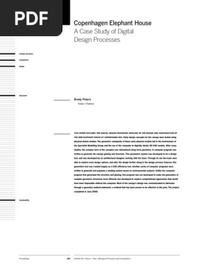 PETERS - Copenhagen elephant house case study
