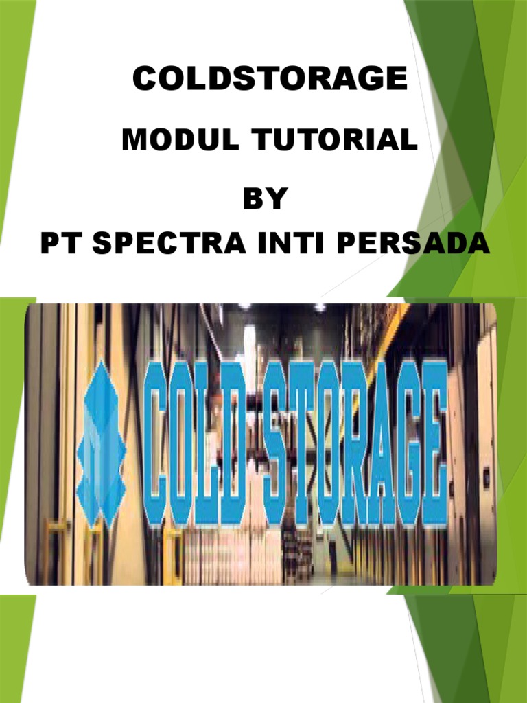Modul Coldstorage | PDF