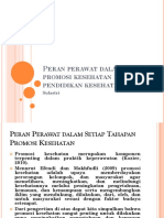 Peran Perawat Dalam Promosi Kesehatan Dan Pendidikan Kesehatan