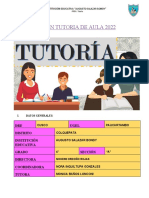 Plan Tutoria Aula 2022