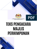 Teks Dwibahasa Pengacara Majlis