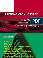 Bekerja Dengan Ihsan