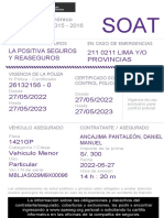 La Positiva Seguros Y Reaseguros 211 0211 LIMA Y/O Provincias