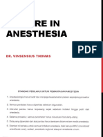 Monere in Anesthesia: Dr. Vinsensius Thomas