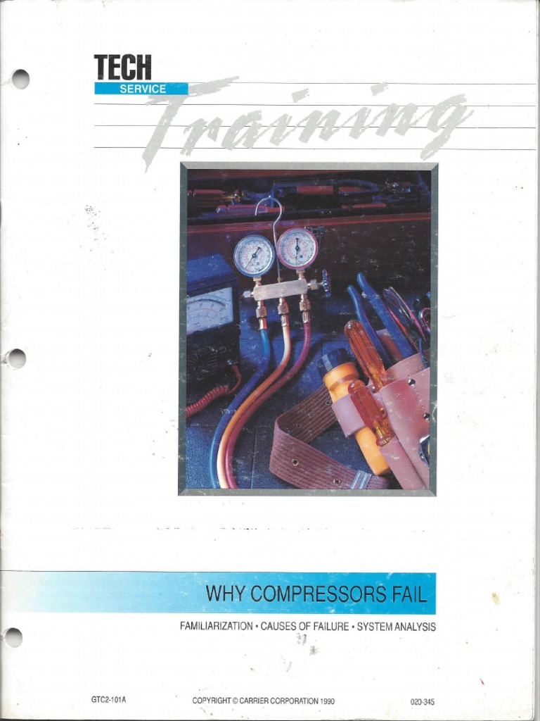 Tech Service Training Why Compressors Fail PDF