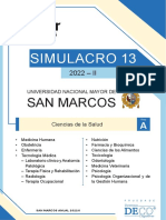 SIMULACRO 13 - Area A