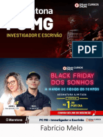 Maratona PCMG Investigador e Escrivão - Fabricio Melo